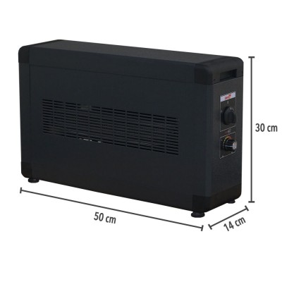 HBB3000F Heatbox Board 3000 watt Monofaze Elektrikli Fanlı Isıtıcı Füme
