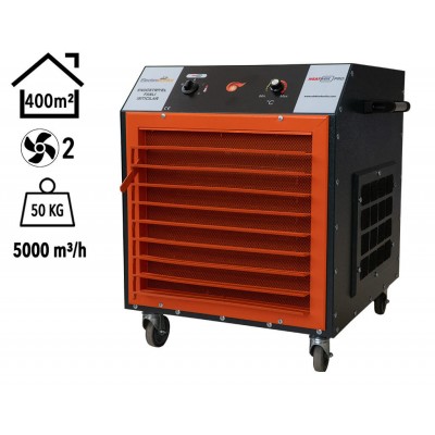 HBPRO40000F Heatbox Pro 40000W Trifaze Elektrikli Fanlı Isıtıcı Füme